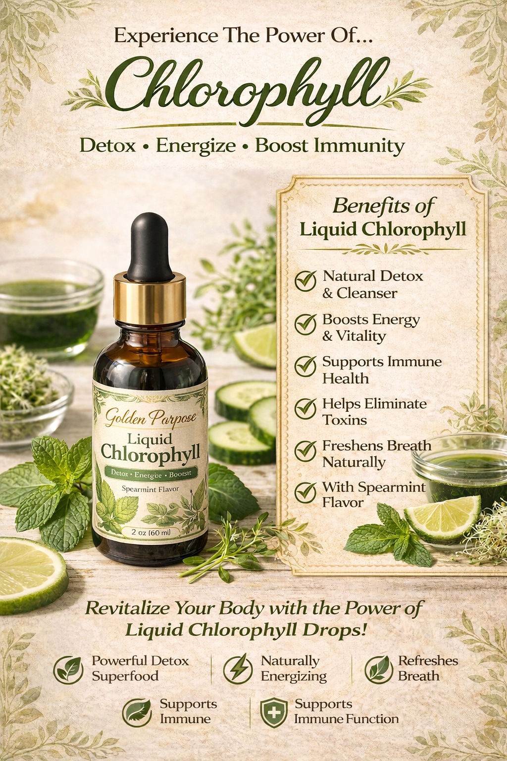 Chlorophyll Drops