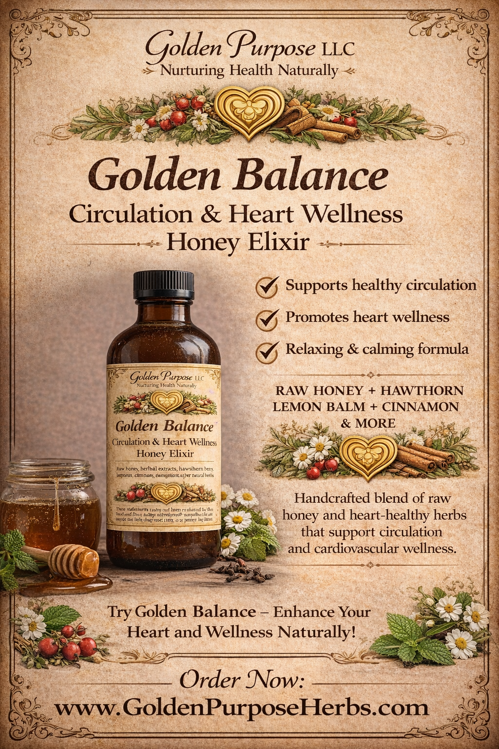 Golden Balance Honey Elixr