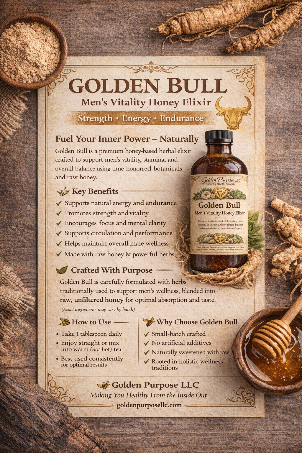 Golden Bull men’s vitality